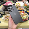 米路遜適用蘋果16promax手機殼新款iPhone15pro自帶鏡頭防摔14plus超薄磨砂13pro高級感散熱保護套女軟殼 【鈦黑色】自帶鏡頭膜/輕奢磨砂/紙一樣薄 iPhone 16 Pro M 曬單實拍圖