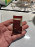 得瑞得瑞高端朗聲充氣打火機金屬側(cè)滑輪明火打火機送男友潮 紅色 1個 禮盒裝+200毫升氣體（夠用半年） 曬單實拍圖