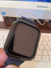 ONMROAD 蘋(píng)果手表半包保護殼Apple watch s9/s8/7/6/SE/ultra2邊框硬殼防摔防刮 黑色 S6/5/4/SE-44mm 曬單實(shí)拍圖