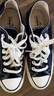 匡威（Converse）中性Chuck Taylor 70S AO低幫系帶帆布鞋/硫化鞋 162058C 39.5 曬單實(shí)拍圖