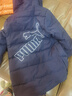 彪馬新款兒童冬季中長(cháng)款羽絨服外套 深藍80802 140  曬單實(shí)拍圖