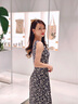 Laurèl【棉】新款玉簪草收腰無(wú)袖連衣裙女LWD361Y05300 黑花卉 L 170/92A 曬單實(shí)拍圖