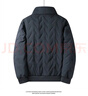 秋冬季加絨加厚保暖羊羔絨棉衣棉服棉褲套裝男士防水防風(fēng)夾克褲子 灰色套裝【棉衣+褲子】 5XL 160-180斤 曬單實(shí)拍圖