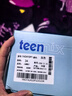 天美意（TEENMIX）童鞋馬丁靴2024冬季新款男女小黃靴高幫韓版加絨 灰色(加絨） 34 曬單實拍圖