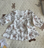 乖奇熊女寶寶純棉連衣裙春裝公主裙嬰兒外出裙子洋氣周歲禮服春秋季 曬單實(shí)拍圖