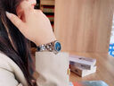 瑞士Longines浪琴女士手表全自動(dòng)機械表防水真鉆十大名牌專(zhuān)用女表 本色藍面+瑞士認證送表皮帶手鏈 28mm 曬單實(shí)拍圖