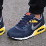 耐克（NIKE）官方艦店男鞋 春夏新款運(yùn)動(dòng)鞋AIR MAX氣墊緩震耐磨休閑透氣跑步鞋 511416-400藍(lán)黃/AIR MAX氣墊 42 曬單實(shí)拍圖