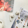 iKF Life Retro Air【HiFi級無損音質(zhì)】真無線藍(lán)牙耳機(jī)半入耳式低延遲游戲音樂舒適佩戴復(fù)古懷舊造型耳機(jī) 云巖白-HiFi無損音質(zhì)-APP智聯(lián) 曬單實(shí)拍圖