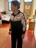 緹米媗中老年女裝休閑運(yùn)動服套裝春秋季新款大碼時(shí)尚衛(wèi)衣媽媽秋裝三件套 白色6693（三件套） 4XL 建議穿138-148斤 曬單實(shí)拍圖