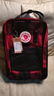 FJALLRAVEN北極狐環(huán)保羊毛男電腦包女百搭雙肩包23328-320-550紅黑色18L 曬單實拍圖