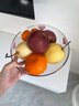 佳家昌水果盤(pán)客廳家用2023新款高顏值茶幾果盤(pán)輕奢風(fēng)高檔瀝水托盤(pán)干果盤(pán) 曬單實(shí)拍圖