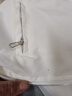 POUM短款墊肩夾克男士春秋季新款美式高街痞帥感潮牌立領(lǐng)機車外套 QSCZ-W07白色 XL 曬單實拍圖