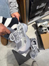 adidas明星同款下班鞋SHADOW FEVER緩震防滑厚底老爹鞋阿迪達斯   淺灰/淺銀/灰色(推薦女生選小半碼)   35.5 曬單實拍圖