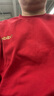 阿迪達斯 （adidas）男子紅色衛(wèi)衣春季休閑運動服圓領(lǐng)套頭衫  2XL碼 曬單實拍圖