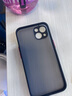 今舞 適用蘋果13手機殼iphone13promax鏡頭全包13mini男女款磨砂硅膠防摔軟邊硬殼套 蘋果13 黑色 曬單實拍圖