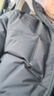 愛登堡Edenbo冬季羽絨服男休閑派克厚款保暖鴨絨外套黑色175/92A(XL) 曬單實(shí)拍圖