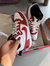 耐克（NIKE）官方艦店女鞋 新款運(yùn)動(dòng)鞋簡(jiǎn)版AJ1休閑鞋透氣高幫板鞋子 839977-103/新年紅/店長(zhǎng)主推 38 曬單實(shí)拍圖