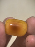 玉戀韻 蜜蠟單珠 桶珠 配珠 散珠 頂珠 配件金剛手串星月菩提配飾老蜜蠟隔珠 雞油黃桶珠16*21mm/單顆 曬單實(shí)拍圖