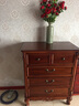 麥帝羅 美式實(shí)木斗柜臥室儲物柜收納柜子客廳抽屜柜 五斗柜 曬單實(shí)拍圖