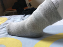 JQJQ 兒童襪子長(cháng)襪子純棉中筒襪春秋季學(xué)生全棉襪男女孩網(wǎng)眼襪3雙裝 3灰=3雙 腳長(cháng)22-24厘米36-40碼 曬單實(shí)拍圖