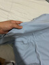 貓人兒童秋衣秋褲男童純棉保暖內衣套裝中大童秋冬款小男孩打底棉毛衫 灰藍【圓領純棉套裝】 150cm (建議體重59-79斤) 曬單實拍圖