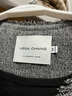 VEGA CHANG時(shí)尚套裝女2025年春秋季新款小香風(fēng)背心裙+系帶襯衫休閑兩件套 雜灰色（連衣裙） M 曬單實(shí)拍圖