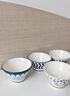 天喜（TIANXI）碗家用2024新款陶瓷高腳斗笠碗大湯碗高級(jí)感餐具釉下彩飯碗 略薄.5英寸斗笠碗-孔雀開屏 曬單實(shí)拍圖