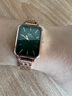 丹尼爾惠靈頓（DanielWellington）dw手表女 星辰復(fù)古小方表貝母石英女士手表 生日禮物送女友祖母綠貝母盤方表-DW00100659 曬單實(shí)拍圖