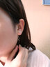 艾姝銀飾愛(ài)心耳線(xiàn)女耳墜女925銀長(cháng)款氣質(zhì)耳環(huán)女韓國耳釘簡(jiǎn)約百搭 EH033一對 925銀 品質(zhì)保證 曬單實(shí)拍圖