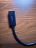 綠聯(lián) Mini DP轉(zhuǎn)HDMI轉(zhuǎn)換器線4K迷你DP雷電2轉(zhuǎn)接頭 適用蘋果微軟Surface電腦顯卡接顯示器投影儀40360 曬單實拍圖