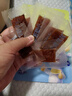 小鹿藍藍 果木烤肉脯高蛋白0淀粉炭烤風味香嫩豬肉干 寶寶兒童零食70g  曬單實拍圖