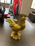 福光普照 銅雞擺件公雞銅金雞福字生肖家居玄關(guān)招聚風(fēng)水財位辦公室禮品 中號銅雞高20cm 曬單實(shí)拍圖