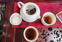 金鑲玉 白瓷茶壺 羊脂玉瓷素燒帶茶濾西施壺功夫茶具喝茶泡茶壺禮盒裝 羊脂玉瓷素燒西施壺 曬單實(shí)拍圖