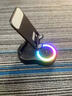 浪翔 手機支架音響充電寶藍牙音箱RGB炫彩燈可插U盤四合一桌面支架360度旋轉(zhuǎn)多功能手機支架 黑色 曬單實拍圖