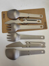 必唯（BOUNDLESS VOYAGE） 純鈦戶(hù)外餐具輕量便攜湯勺露營(yíng)用品裝備叉子野營(yíng)餐刀開(kāi)瓶器勺子 曬單實(shí)拍圖