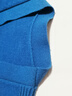皮爾卡丹（pierre cardin）針織衫羊毛衫開衫針織外套女秋裝新款純色媽裝媽毛衣披肩外搭上衣 蘭色 (18187款) XL 120-130斤穿 曬單實拍圖