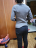 渾小象毛衣女短款秋冬季打底衫2025新款可外穿灰色針織衫內搭上衣學(xué)生 木耳白邊針織衫【灰色】 均碼 曬單實(shí)拍圖
