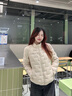 波司登25年秋【90鵝絨】短款輕薄羽絨服女立領(lǐng)保暖外套B250131034 曬單實(shí)拍圖