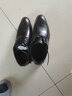 XO皮鞋男款官方【真皮】春夏男士商務(wù)正裝休閑鞋子男系帶德比鞋男鞋 傳奇黑【鎮店款-細條紋牛皮】23311 41 曬單實(shí)拍圖