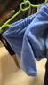 舒貝怡兒童套裝寶寶衣服外出服新春裝女男童裝純色分體兩件套 藍(lán)色100CM 曬單實(shí)拍圖