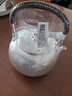 銀器時代雪花手工銀壺銀茶壺單壺足銀999煮茶壺節(jié)日禮物煮水養(yǎng)生壺燒水壺 小號雪花紋390克+證書 1.1L 曬單實拍圖
