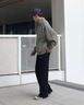 杉努（SHANNU）加絨加厚褲子男士秋冬季直筒休閑褲寬松保暖款青少年運動衛(wèi)長褲 2392黑色(雙層奧利絨) XL （推薦130-145斤） 曬單實拍圖
