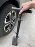得力打氣筒通用新型高壓氣泵電瓶電動(dòng)車專用汽車充氣筒自行車球類家用 【基礎(chǔ)款】省力泵打氣筒+送氣嘴 曬單實(shí)拍圖