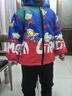 G.duck男童外套春秋聯(lián)名奧特曼衣服棉服秋冬季加絨新款男孩加厚棉衣寶寶 紅色【加絨款】  140 建議身高130-140cm9-10歲 曬單實(shí)拍圖