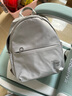 萊夫小背包女輕便防潑水雙肩包旅行通勤7.9英寸ipad女包 中號云母灰-可放12英寸電腦 曬單實(shí)拍圖