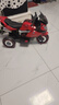 喜靚貝兒童電動(dòng)摩托車(chē)三輪2-8歲小孩玩具車(chē)可坐人寶寶遙控童車(chē)熱門(mén)商品 紅色雙驅+大電瓶+手機藍牙+遙控 曬單實(shí)拍圖
