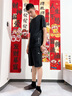 安踏速干運(yùn)動套裝男士夏季冰絲涼感透氣騎行跑步健身綜合訓(xùn)練衣服 【推薦】黑色套-6【斜插口袋】 XL/180 曬單實(shí)拍圖
