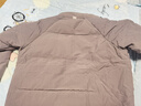 馬登工裝立領(lǐng)90白鴨絨泡芙羽絨服短款面包服保暖加厚防寒外套女冬 深灰色 【洋氣小個(gè)子/女生羽絨服】 M (120-140斤) 曬單實(shí)拍圖
