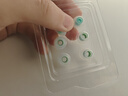 竹林鳥竹韻硅膠耳帽耳套配件耳麥套入耳塞有線耳機耳塞軟乳膠耳塞藍牙膠圈 竹韻M中號3對 曬單實拍圖