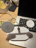 MOYIEAKAN 磁吸無線充電器三合一蘋果iPhone12/13/14/15/16 Pro手機(jī)快充Apple Watch手表耳機(jī)支架充電底座 簡約白【三合一丨磁吸無線充】 曬單實(shí)拍圖